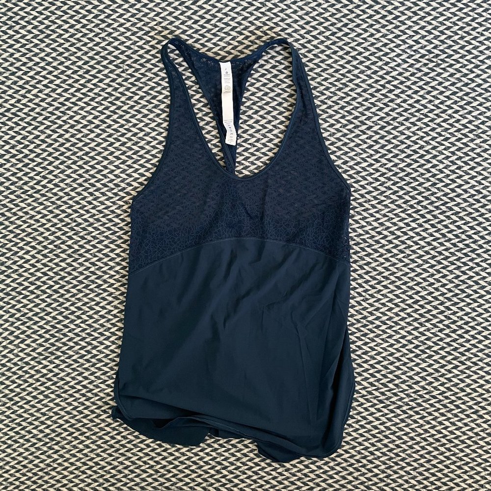 Lululemon Blue Tank Top